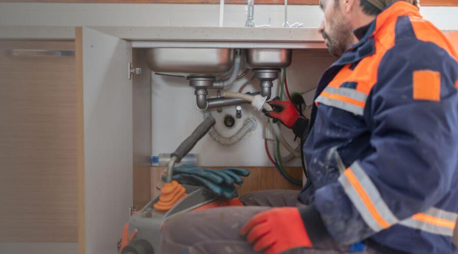 Gas Tankless Water Heater Installation in Mead, OK